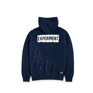 เสื้อพูลโอเวอร์ลายโลโก้ Drip Star รุ่น UE-189034 ผ้าฝ้ายถัก 100% ซิปหน้า ไซส์ XS พร้อมงานปัก 3 มิติ และงานพิมพ์ลายแบบ Patchwork - Product Image 2