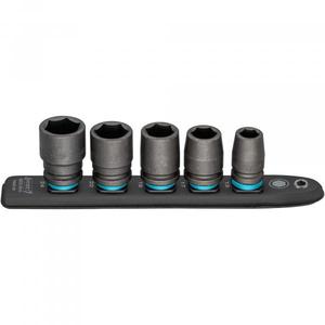 ชุดซ็อกเก็ต Hazet SmartRail ขนาด 1/2 นิ้ว พร้อมหัวขันแบบหกเหลี่ยมภายนอก ชุด 5 ชิ้น - Product Image 1