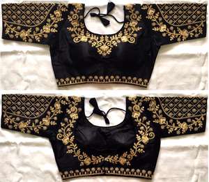 Hermosa Blusa con trabajo hecho a mano y trabajo de hilo y trabajo Zari - Product Image 1