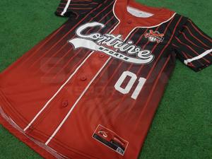 Camisetas de Béisbol Personalizadas Sublimadas, Transpirables, de Talla Grande, Manga Corta, con Botones, Anti-UV, que Absorben la Humedad, Estampadas para Hombre - Product Image 5