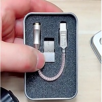 FYX CX31993 HiFi USB DAC Typ-C zu 3,5mm Kopfhörerbuchse Verstärker DC-Ausgang Mobiltelefon-Adapter