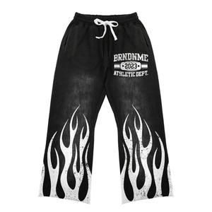 OEM sérigraphié personnalisé sweat à capuche zippé pantalon de survêtement en éponge française survêtements pour hommes et femmes saison d'hiver - Product Image 3