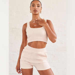 Booty Shorts femmes vêtements Candy Bar imprimer court été décontracté taille haute Shorts maigre extérieur Sexy Biker Shorts - Product Image 6