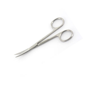 Ciseaux Iris manuels en acier inoxydable à usage médical, conception OEM, lames super coupantes incurvées à revêtement céramique pour la chirurgie générale - Product Image 2