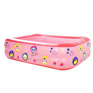 Piscina Gonfiabile Rosa per Casa 150*110*50cm, Attrezzature per Divertimento Acquatico - Product Image 1