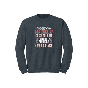 Sweat-shirt en mélange de coton avec des thèmes de bouddha imprimés Style décontracté 12 options de couleur 260-280 Placement de conception personnalisable GSM lourd - Product Image 3