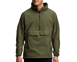 Veste pull patché extérieure de haute qualité pour hommes veste coupe-vent à capuche en nylon à demi-fermeture éclair Anorak pour hommes pour hommes - Product Image 3