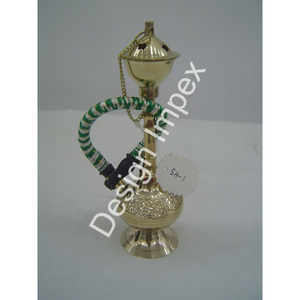 Accesorios decorativos de estilo moderno para centro de mesa Shisha Hookah, Cachimba de lujo de Metal con manguera, artículos de regalo para fumadores - Product Image 3