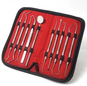 Kit de Higiene Dental, Instrumentos Dentales de Acero Inoxidable para Limpieza Dental, Herramientas Quirúrgicas que Incluyen Alicates y Cuchillo, Aprobado por la CE - Product Image 4