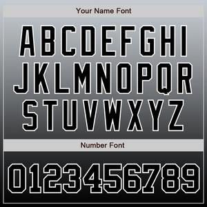 เสื้อเบสบอลสีเทาดำ-ขาวดำแฟชั่นแบบกำหนดเอง - Product Image 4