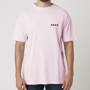 T-shirt en tricot surdimensionné avec logo personnalisé, écologique, de bonne qualité, de marque, coupe classique pour homme, manches courtes, Bangladesh - Product Image 5