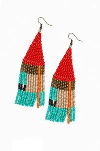 Joyería Navideña Artesanal con Cuentas Bordadas y Logotipo Personalizado, Estilo Colgante, Moda Festiva - Product Image 2