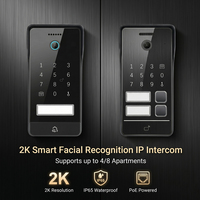 Sonnette Vidéo Intelligente Hiwink Tuya, Caméra 2K, Système d'Interphone IP, WiFi 2.4G 5G, Vision Nocturne, Téléphone de Porte Extérieur, Compatible avec Alexa