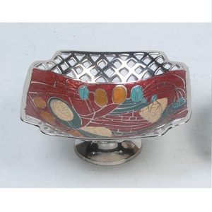Tazón para Servir Ensaladas con Diseño Decorativo Grabado a Mano para Catering, Tazón para Mezclar Ensaladas, Pulido Brillante - Product Image 6
