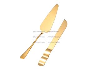 SERVEUR À GÂTEAU EN MÉTAL PLAQUÉ OR DERNIER LOOK EN SERVEUR À GÂTEAU EN MÉTAL DANS UN NOUVEAU DESIGN DANS LA MEILLEURE GAMME DISPONIBLE - Product Image 3