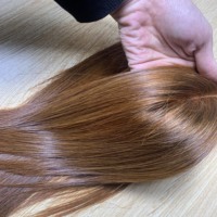 Mèches de cheveux humains vierges non traités, cuticule vierge alignée, os de cheveux lisses, vietnamien avec fermeture en dentelle, livraison directe