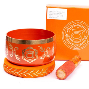 Vente en gros de bols chantants tibétains colorés avec bâton et boîte en bois disponibles en différentes tailles et couleurs meilleur bol - Product Image 6