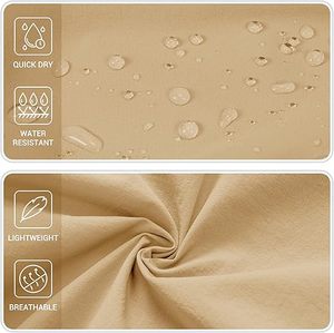 Short de sport décontracté pour homme Short de sport respirant en soie glacée avec poches et cordon de serrage Short de course à séchage rapide - Product Image 4