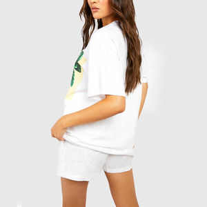 Camisetas negras de tres mezclas para mujer Camisetas de manga corta de verano al por mayor para entrenamientos de primavera - Product Image 2