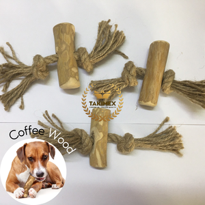 TAKIMEX Mascota Masticar Palo Café Madera Juguete para Perros y Cachorros - Product Image 5