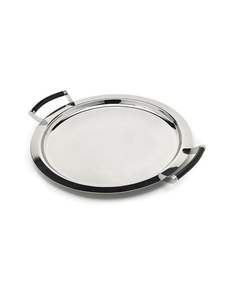 Design unique Plateau de service pour petit-déjeuner en métal brillant et poli Plateau de service pour bonbons, aliments et chocolat à des prix compétitifs - Product Image 3