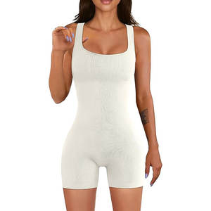 Nouveau ensemble de Yoga sans couture pour femmes 5 pièces Fitness Sports Gym Vêtements-Respirant Yoga Top Front Logo Solid Shorts Ensembles d'entraînement - Product Image 1