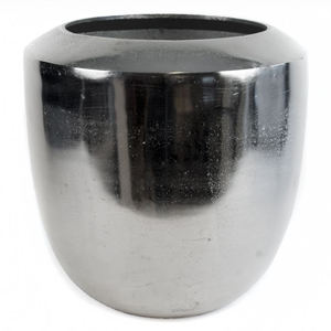 Jarrón de Metal de calidad superior fundido a mano niquelado Venta caliente jarrón decorativo moderno jarrón de decoración hecho a mano - Product Image 2