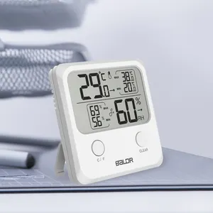 BALDR termometer makanan digital B0344, pengukur suhu makanan nirkabel baca instan untuk barbekyu tahan air makanan BBQ