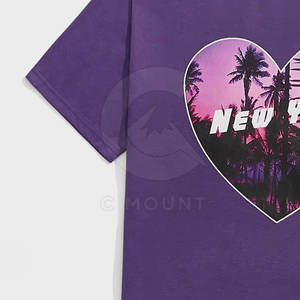 Camisetas Estampadas para Hombre, Camisetas de Algodón de Manga Corta con Estampado Personalizado, Camisetas con Gráficos, Venta al por Mayor, Fabricante OEM, Suministro de Fábrica - Product Image 5