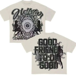 เสื้อยืดโอเวอร์ไซส์ผู้ชาย ผ้าฝ้ายฟลีซ 100% แขนสั้น ระบายอากาศได้ดี เป็นมิตรกับสิ่งแวดล้อม ทรงไหล่ตก แห้งเร็ว สีพื้น - Product Image 5