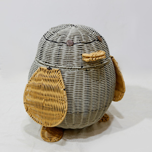 Artex Dong Thap Decoration Plastic Laundry <b>Hampers</b> with Lid Durable Portable Collapsible <b>Gift</b> <b>Baskets</b> for Clothes and Storage - Product Image 2