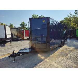 Remorque de concession Elite 8,5' x 22' avec éclairage anti-éblouissement, attelage à remorquage pour barbecue, cuisine commerciale, fabrication en acier - Product Image 5