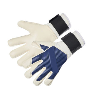 Nouveaux gants de gardien de but en cuir de haute qualité professionnels avec un design respirant antidérapant Fermeture à lacets pour l'entraînement au football - Product Image 2