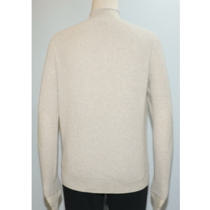 Pull en maille jacquard à manches longues pour homme, décontracté, d'hiver, anti-boulochage, anti-froissement, respirant, en coton - Product Image 2