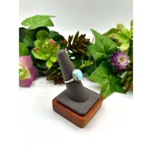 Navajo-<b>Crafted</b> Golden Hill & Sterling Silver Ring Cultural Collectible Jewelry in Size 8.25 - Product Image 3