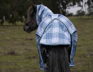 1200D tapis de cheval d'hiver imperméable doublure en nylon sécurisé doux Aeromesh sangles de poitrine à dégagement rapide respirant confortable pour les chevaux - Product Image 4