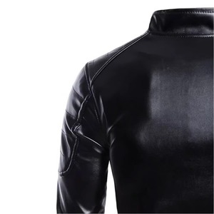 Chaqueta Bomber Unisex 2025, Nueva, de Piel de Cordero Genuina, Camuflaje, Impermeable y Resistente al Viento, para Motociclistas, Servicio ODM Personalizado - Product Image 6