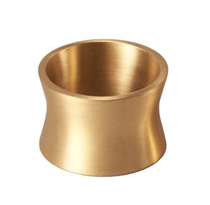 แหวนผ้าเช็ดปากอลูมิเนียม แหวนผ้าเช็ดปากตกแต่งชุบทองเหลือง คุณภาพระดับพรีเมียม แหวนผ้าเช็ดปากขายส่งสไตล์อินเดีย - Product Image 4