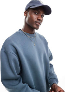 Gym Oversize 500 Gsm Sweatshirts Hommes Respirant Mid-Weight Pullover Sweatshirt Hommes Haute Qualité Drop Shoulder Sweatshirts Hommes - Product Image 3