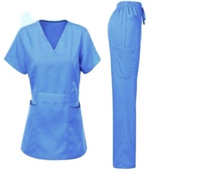 Bata de laboratorio Unisex, traje de enfermera, tela vaquera de algodón, OEM, uniforme de tiempo de plomo, Material de apoyo, tipo de género, servicio de suministro de pedido, venta al por mayor - Product Image 6