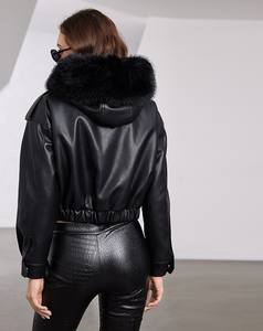 Streetwear Mode Femmes Vêtements en Cuir Vêtements pour Femmes Veste Grande Taille Vestes Vêtements pour Femmes - Product Image 2