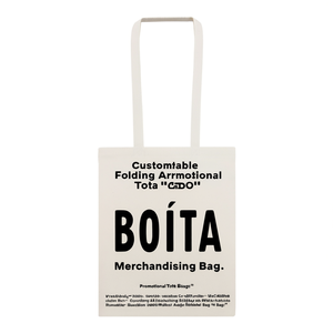 Sac fourre-tout promotionnel pliable personnalisable Boita, sac de merchandising - Product Image 2
