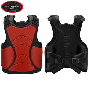 Nueva llegada con impresión de logotipo propio Mejor proveedor PU Cuero Lucha Boxeo Protección del pecho POR ABDULLAH MARTIAL ARTS - Product Image 2