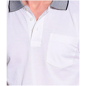 Nouveaux polos personnalisés pour hommes avec logo, en toile de coton véritable, faciles à porter, durables, avec impression authentique, col polo, chemise pour hommes - Product Image 4