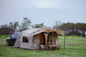 Tente de toit arrière pour SUV et camionnette, abri de camping imperméable pour hayon - Product Image 2