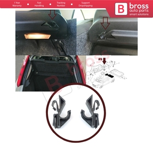 BSP979 Rear Parcel Shelf <b>Clips</b> 71719952 for Doblo Fiorino Punto Stilo Nemo Bipper Ypsilon - Product Image 5