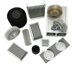 Extrusion <strong>Forming</strong> CNC <strong>Machining</strong> Stamping <strong>Forming</strong> Anodizing Aluminum High-Efficiency Heat Dissipation Multi-Form Fin Heat Sink - Product Image 3
