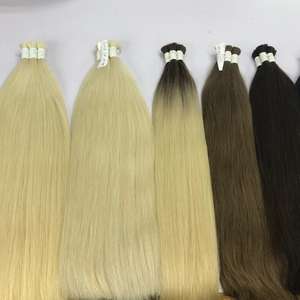 2024 article chaud en vrac Super dessiné droite cuticule aligné naturel vierge brut vietnamien Extensions de cheveux humains perruque - Product Image 4