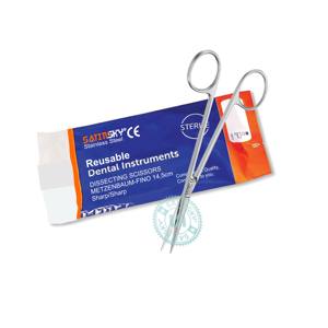 Ciseaux Metzenbaum-Fino Straight Blunt/Blunt 14.5cm Ciseaux en acier inoxydable Fabriqué en AISI 420 - Product Image 3