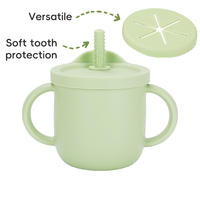 Yiyabb tout-petits bébé sevrage ensemble enfant Silicone ventouse bol plaque nouveau-né cadeau 304 acier inoxydable bol assiettes bébé alimentation ensemble